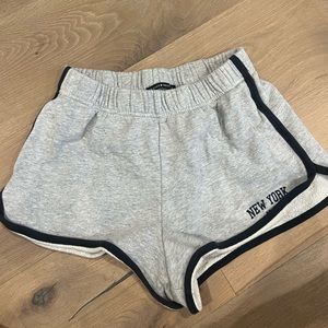 New York sweatshorts